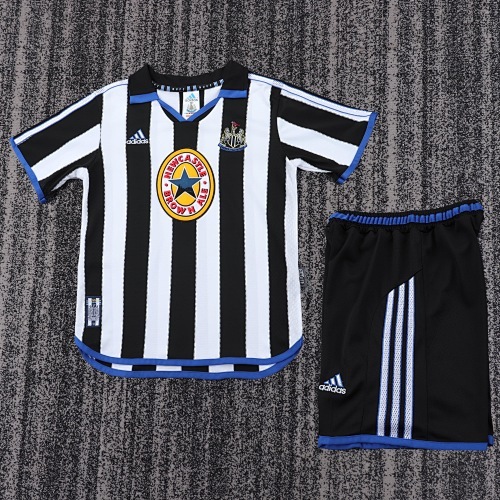 1999/2000 Retro Newcastle United Home Football Shirt Kids Size 1:1 Thai Quality