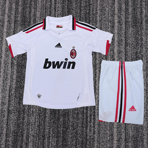 2009/2010 Retro AC Milan Away Football Shirt Kids Size 1:1 Thai Quality