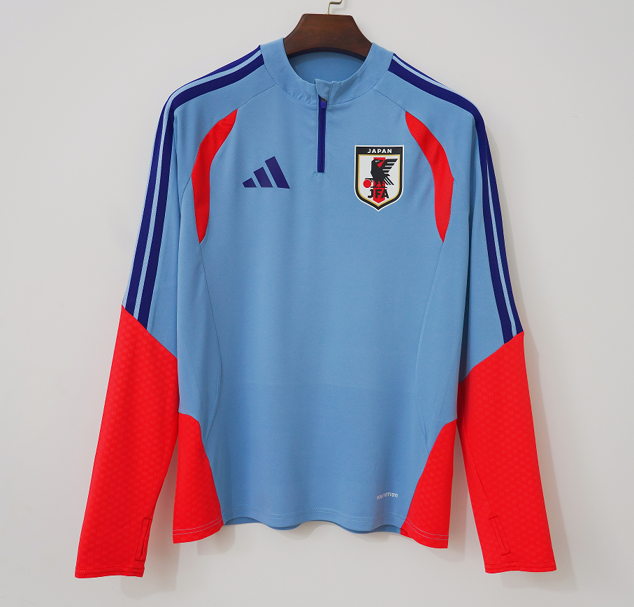 2026 Japan Half-Pull Jacket Football Shirt