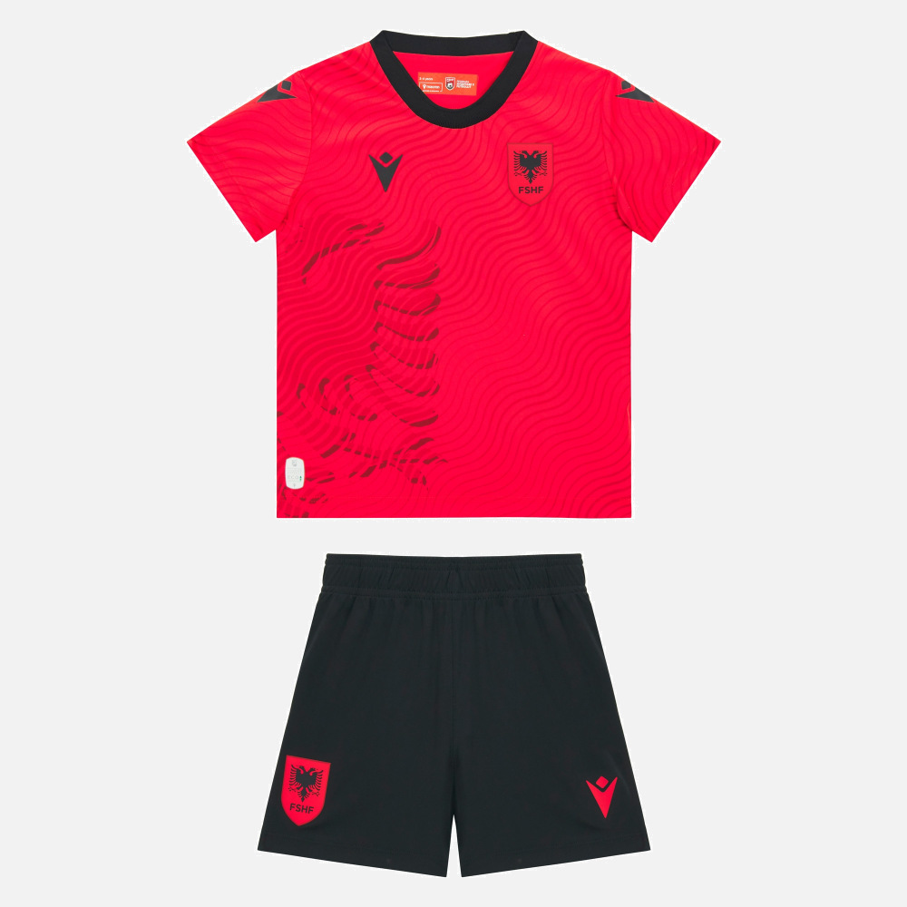 2026 Albania Home Football Shirt Kids Size 1:1 Thai Quality