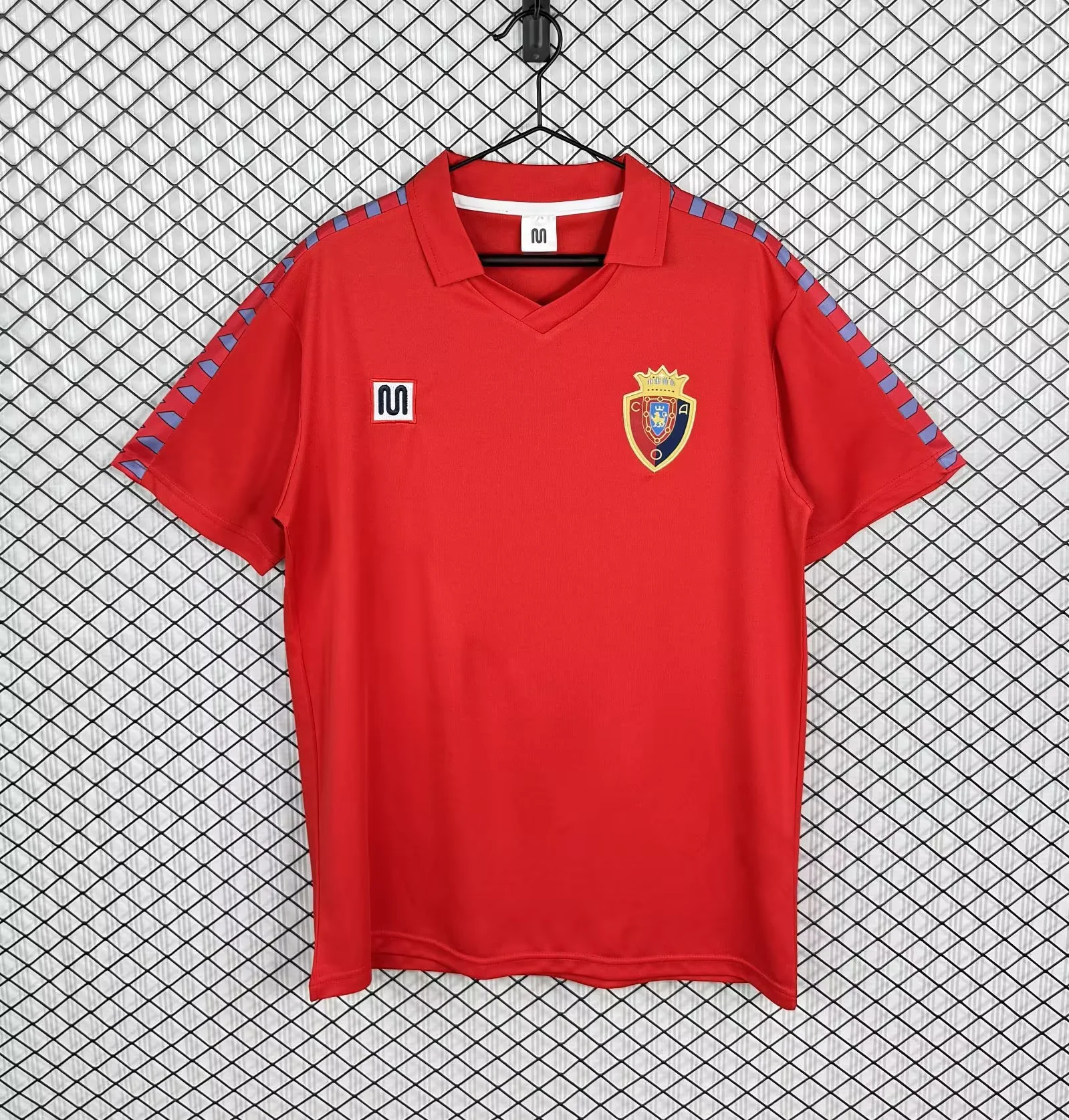 2cf90d2a9767dbe3b08aa10fa1561a97 1983 Retro Osasuna Home Football Shirt 1:1 Thai Quality