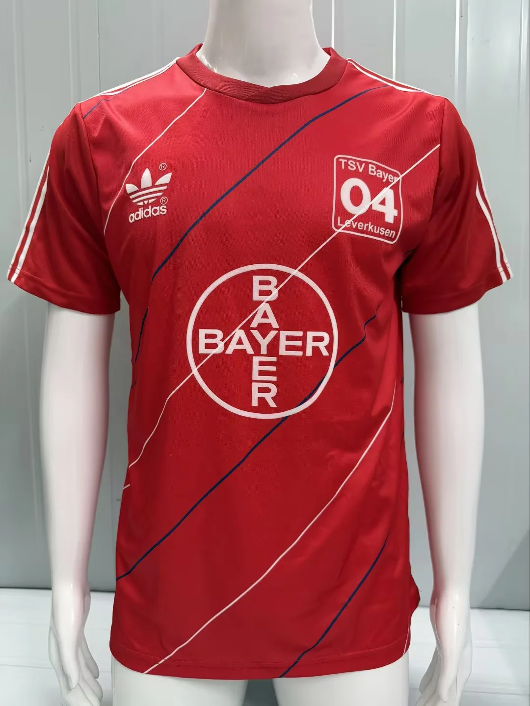 1987/1988 Retro Leverkusen Home Football Shirt 1:1 Thai Quality