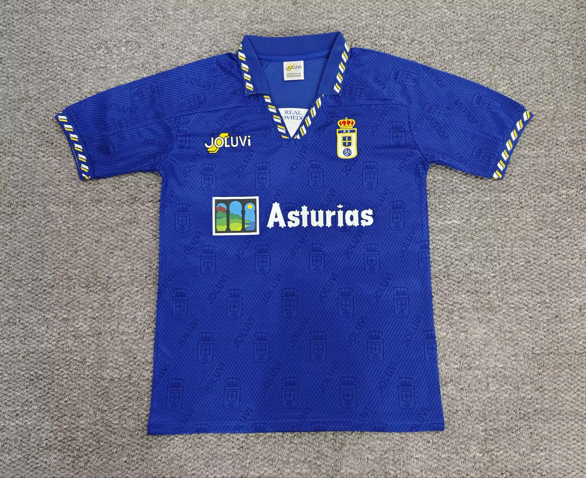 1995/1996 Retro Real Oviedo Vetusta Home Football Shirt 1:1 Thai Quality