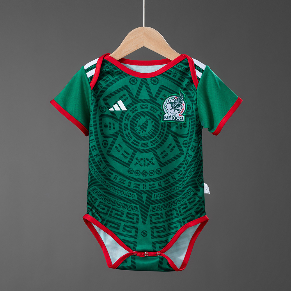 2026 Mexico Home Football Shirt Baby Size 1:1 Thai Quality
