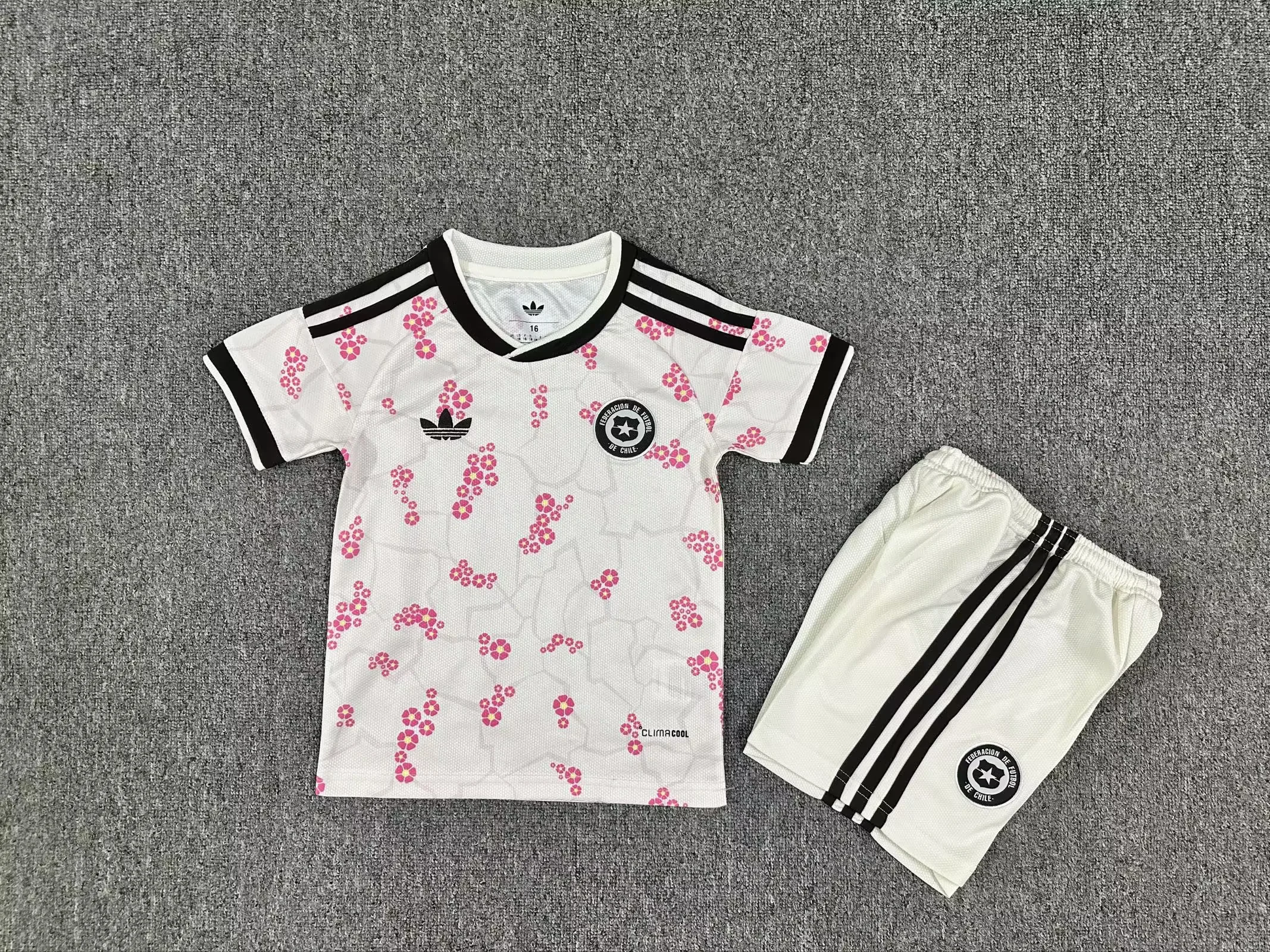 2026 Chile Away Football Shirt Kids Size 1:1 Thai Quality