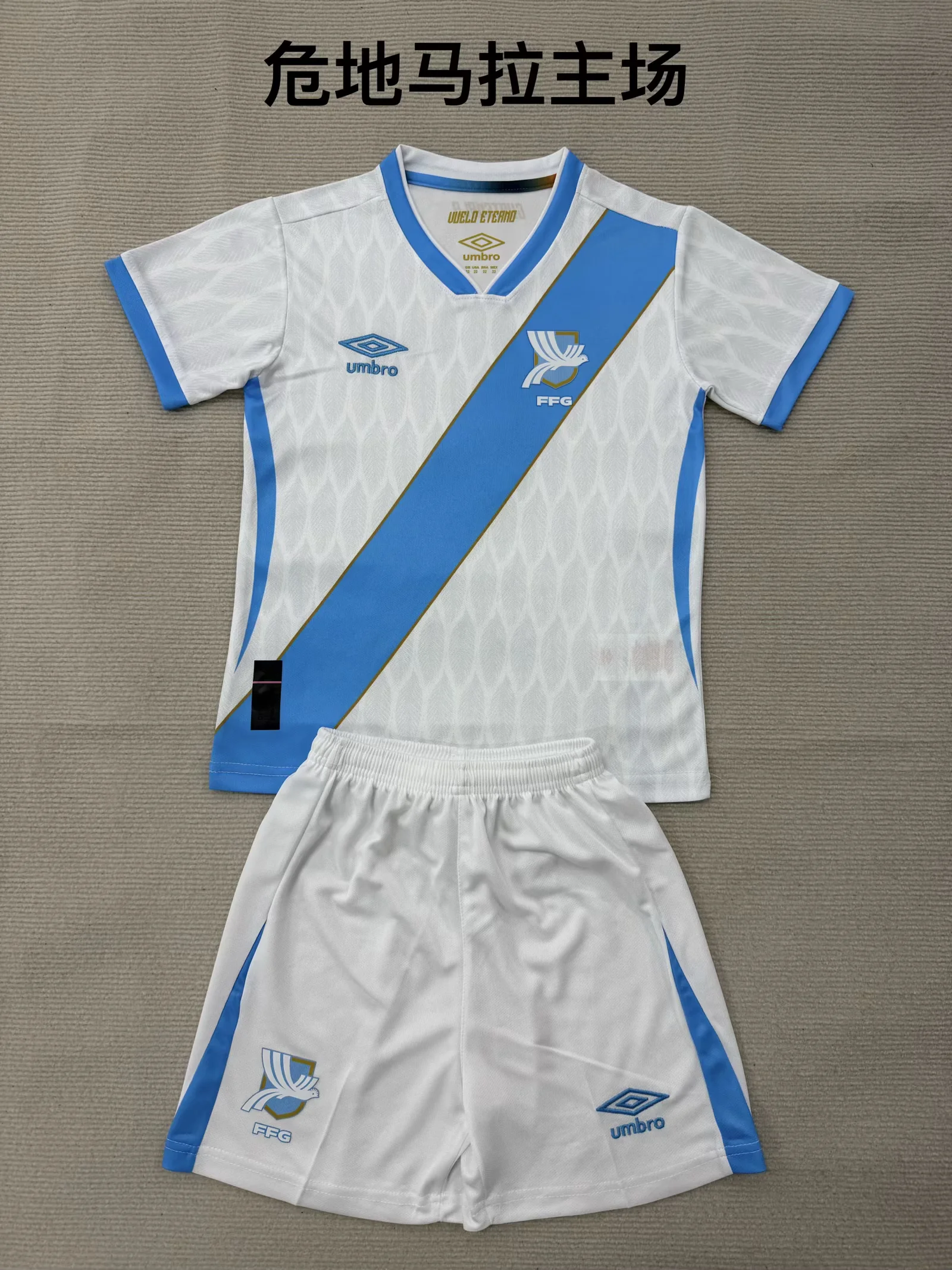 2026 Guatemala Home Football Shirt Kids Size 1:1 Thai Quality