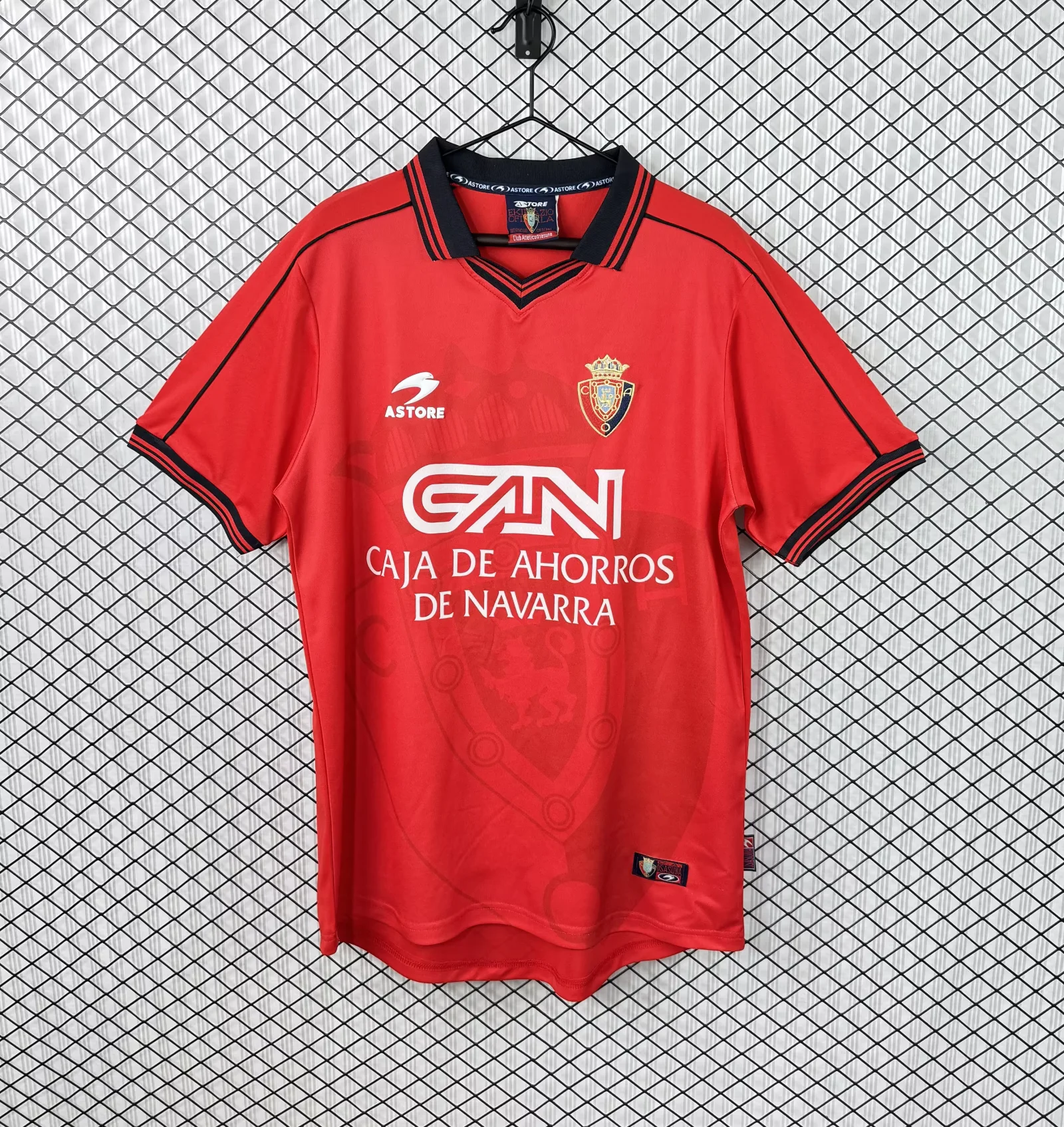 1998/1999 Retro Osasuna Home Football Shirt 1:1 Thai Quality