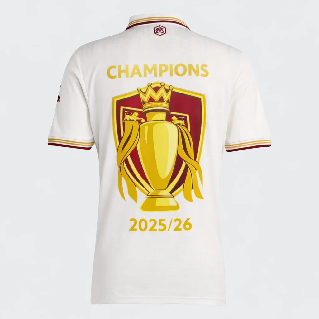 2025/2026 Arsenal Premier League Champions Away Jersey