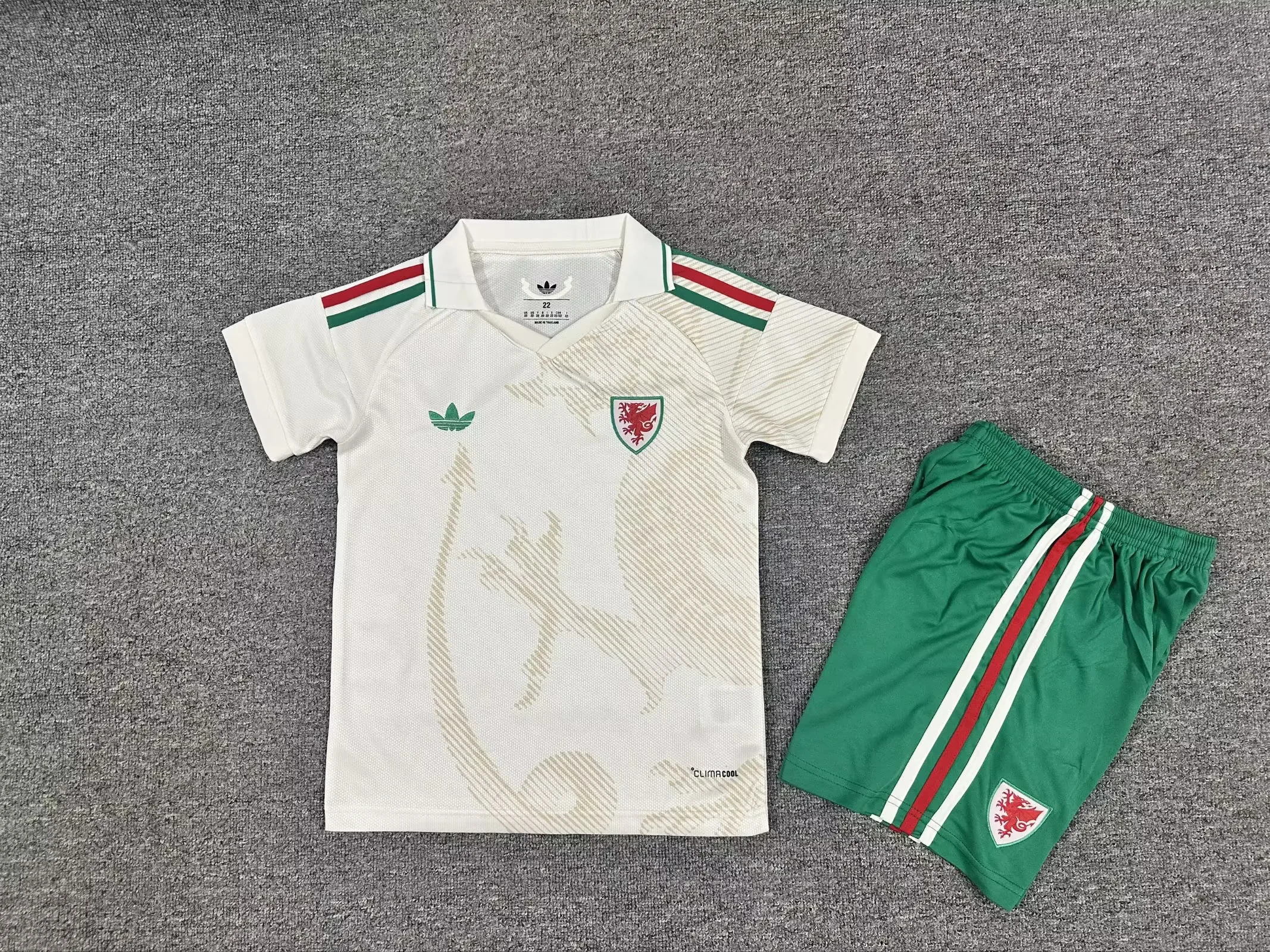 2026 Wales Away Football Shirt Kids Size 1:1 Thai Quality