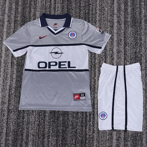 2000/2001 Retro Paris Saint-Germain Away Football Shirt Kids Size 1:1 Thai Quality