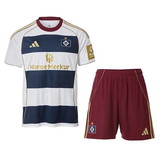 2025/2026 Hamburger SV "1887 Bundesliga Games" Special Kit Kids