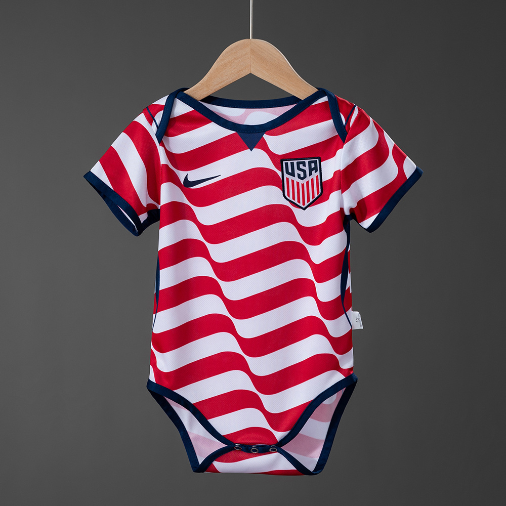 2026 United States Home Football Shirt Baby Size 1:1 Thai Quality