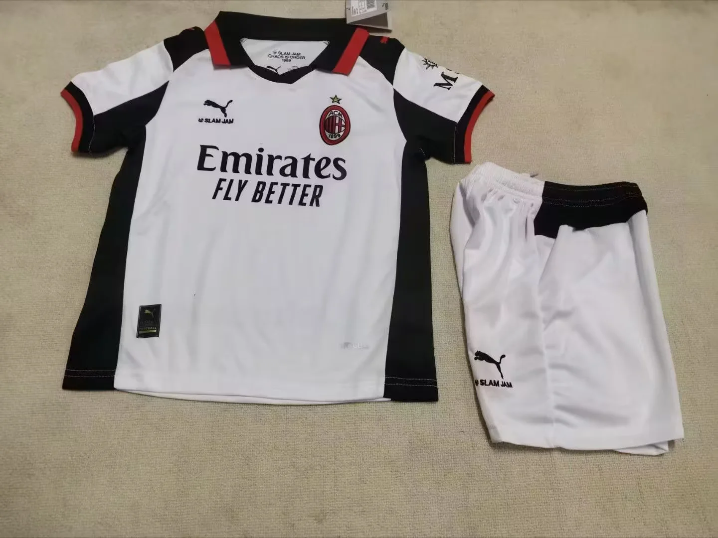 2026/2027 AC Milan Away Football Shirt Kids Size 1:1 Thai Quality