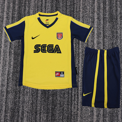 2000/2001 Retro Arsenal Away Football Shirt Kids Size 1:1 Thai Quality