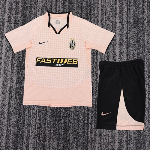 2003/2004 Retro Juventus Away Football Shirt Kids Size 1:1 Thai Quality