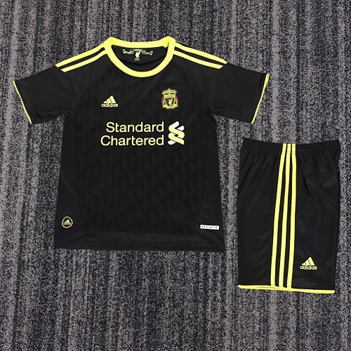 2010/2011 Retro Liverpool Third Away Football Shirt Kids Size 1:1 Thai Quality