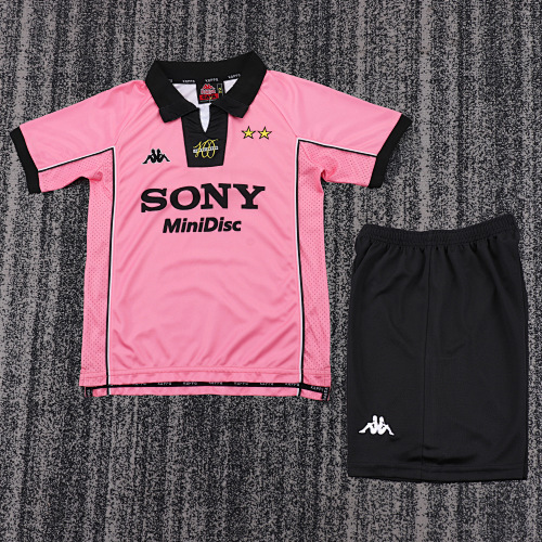 1997/1998 Retro Juventus Away Football Shirt Kids Size 1:1 Thai Quality