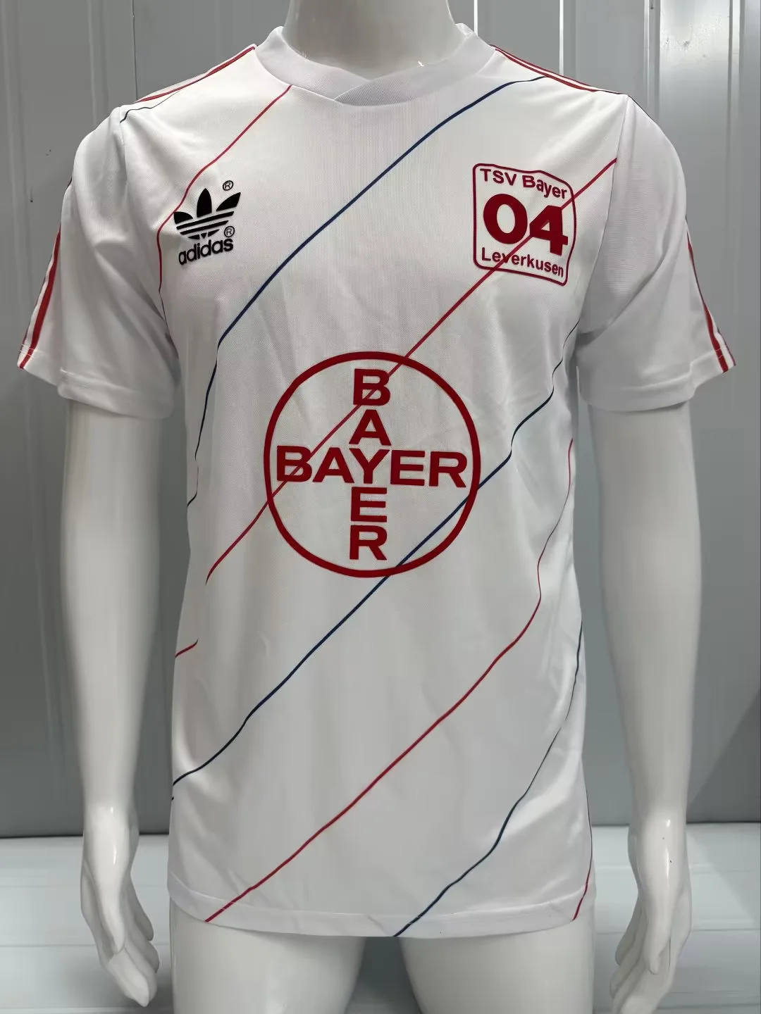1987/1988 Retro Leverkusen Away Football Shirt 1:1 Thai Quality