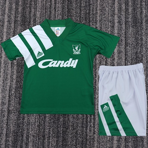 1991/1992 Retro Liverpool Away Football Shirt Kids Size 1:1 Thai Quality