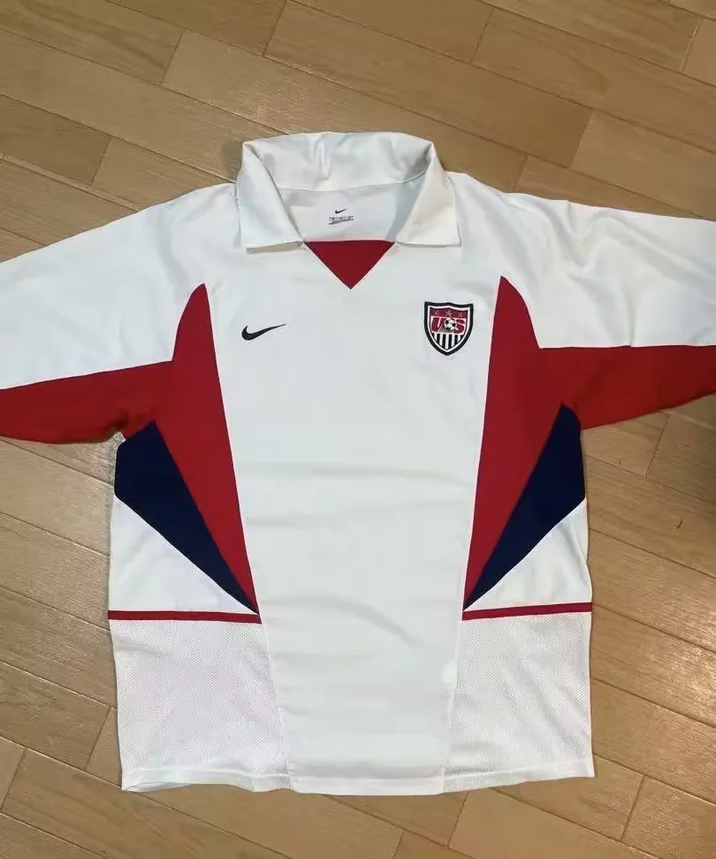 2002 Retro United States Home Football Shirt 1:1 Thai Quality