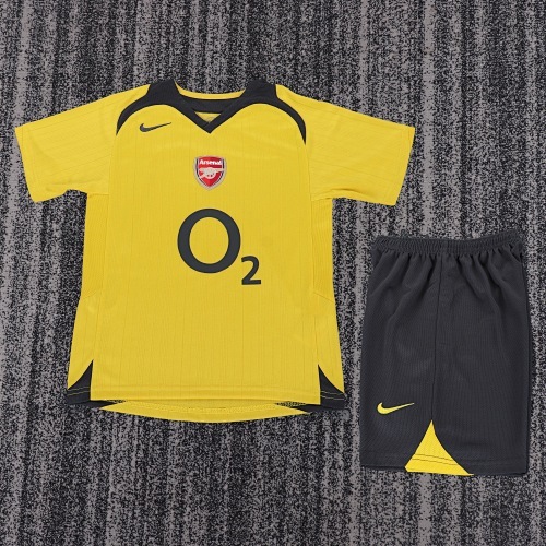 2005/2006 Retro Arsenal Away Football Shirt Kids Size 1:1 Thai Quality