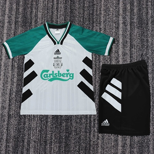 1993/1995 Retro Liverpool Away Football Shirt Kids Size 1:1 Thai Quality