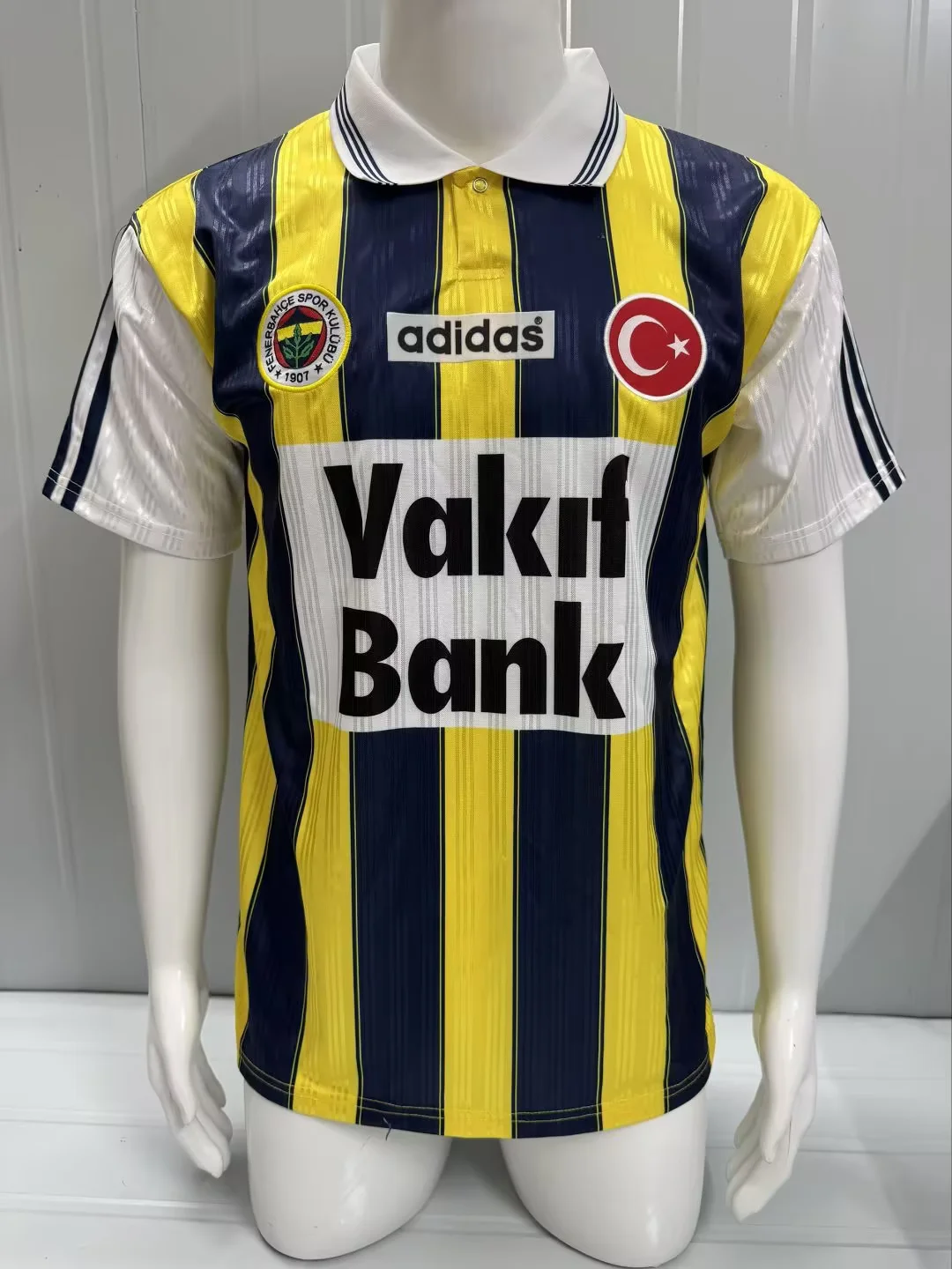 1996/1997 Retro Fenerbahce Home Football Shirt 1:1 Thai Quality