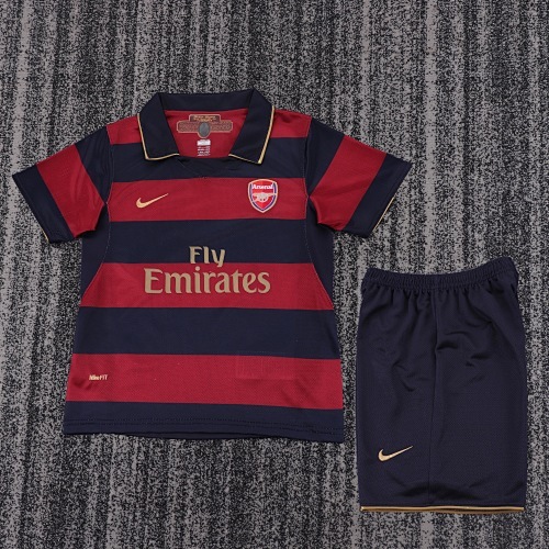 2007/2008 Retro Arsenal Third Away Football Shirt Kids Size 1:1 Thai Quality