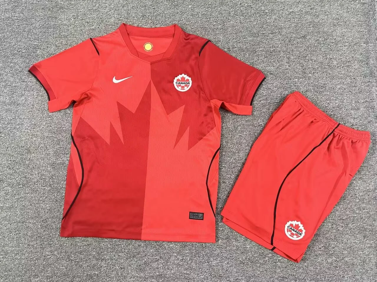 2026 Canada Home Football Shirt Kids Size 1:1 Thai Quality