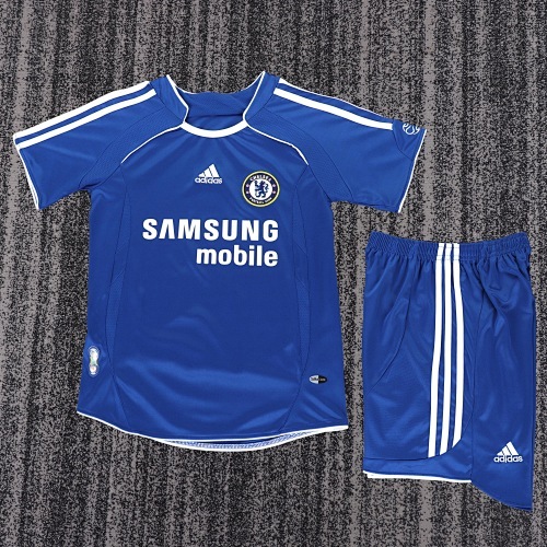 2006/2007 Retro Chelsea Away Football Shirt Kids Size 1:1 Thai Quality